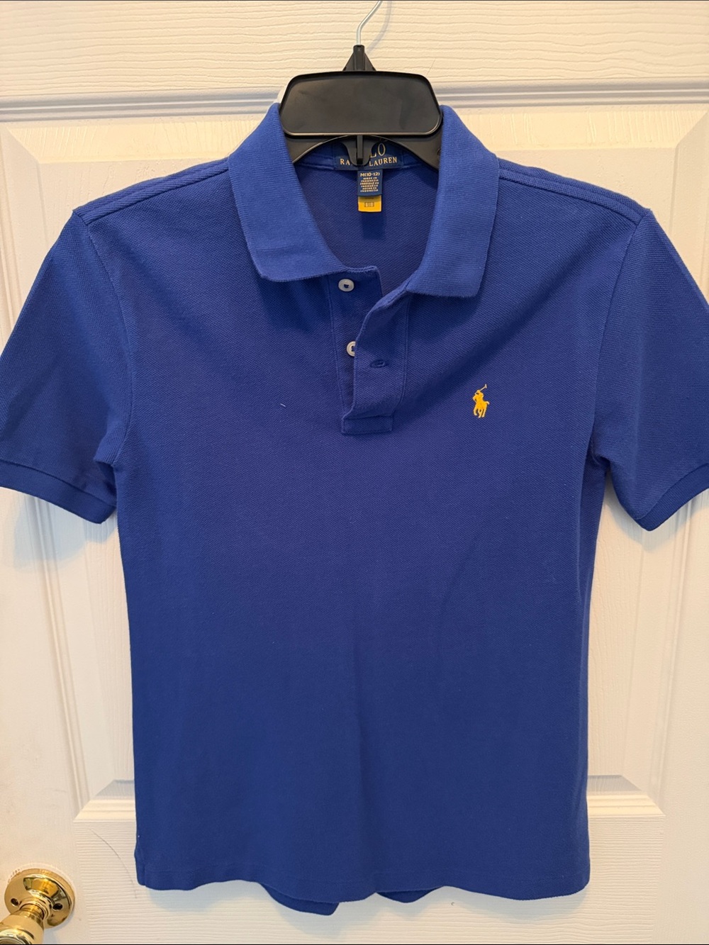 Ralph Lauren Boy’s Royal Blue Polo with Yellow Pony